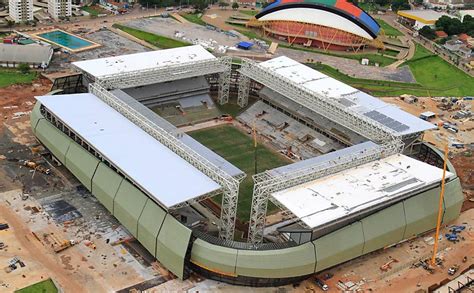 iʃˈtadʒu du mɐˌɾakɐˈnɐ̃), officially named estádio jornalista mário filho (ipa: Arena Pantanal - 02/06/2019 - Esporte - Fotografia - Folha ...