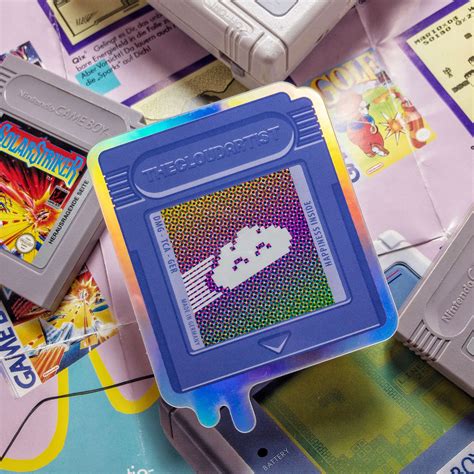 How do i open my game cartridge? The holographic Gameboy cartridge (xpost from /r/stickers ...