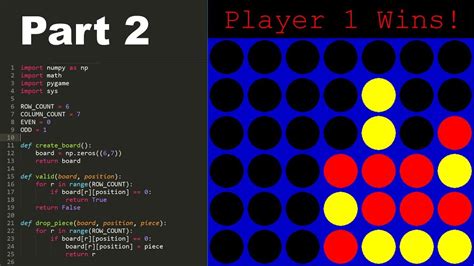 In part 1, learn how to create a tkinter window and add widgets. How to Program Connect 4 in Python! (part 2) - Check for ...