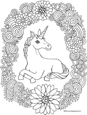The children get a lot of scope to play and experiment coloring while doing this coloring sheet. Unicorn & rainbow wreath coloring page | Drawing/Coloring ...