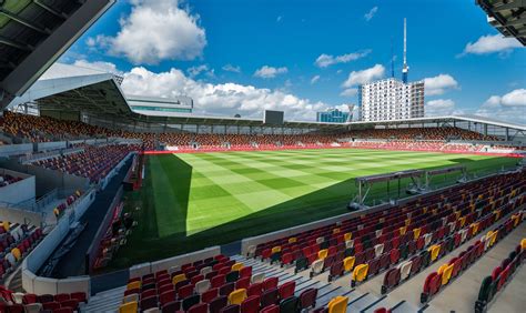 The stadium at griffin park is pretty small for the level they play at so it's pretty easy to fill the stands. Brentford Community Stadium | Our Projects | Collaborate ...