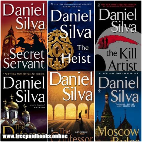 It looks like we have another novel to film adaptation on its way. Gabriel Allon series by Daniel Silva | FPB