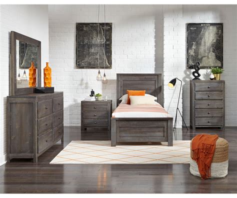 Get the right furniture for your bedroom as per the right style and make heads turn with awe like never before. Progressive Furniture Wheaton B622-25-23-50-43 4 Piece ...