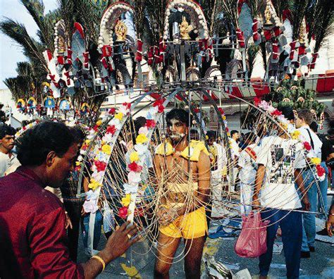 The annual hindu thaipusam festival sees believers carry offerings to places of worship to the deity murugan and marks the day when his mother — the goddess parvathi. Southeast Asia's Top Festivals