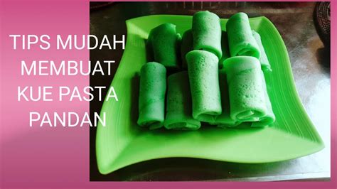 Jumat, 25 juni 2021 16:25 Cara membuat kue dadar pandan - YouTube