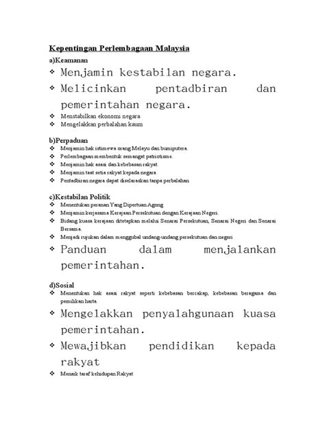 Perlembagaan dan sistem pemerintahan negara. Kepentingan Undang Undang Kepada Sesebuah Negara