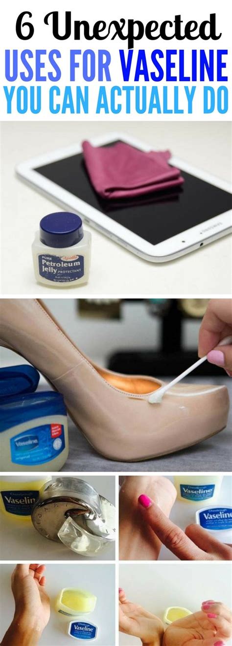 2.choose your favorite style and the right size eyebrow sticker, cut it down; 6 Unexpected Uses For Vaseline You Can Actually Do - Craftsonfire | Vaseline uses, Vaseline ...