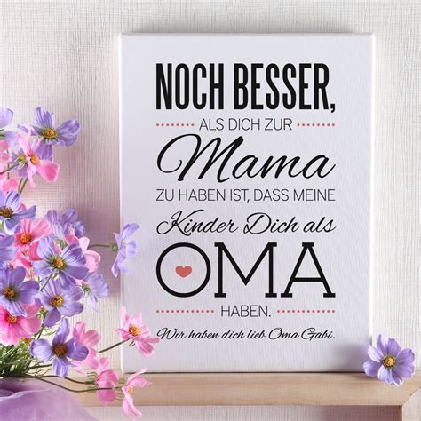 Seinen ursprung hat der muttertag in der us amerikanischen frauenbewegung, die für mütter mehr aufmerksamkeit und anerkennung in der gesellschaft forderten. Leinwand für Oma´s zum Muttertag 30 x 40 cm mit tollem ...