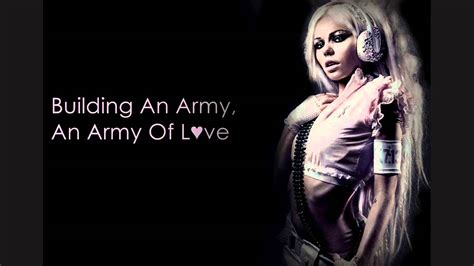 It was released for purchase as a single. Kerli - Army of Love (With Lyrics) - YouTube