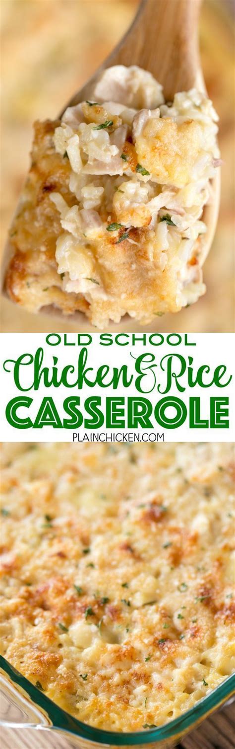 All reviews for rotini and cheese with broccoli and ham. Old School Chicken and Rice Casserole ~ chicken, cream of ...