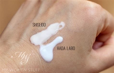 The texture is a light lotion (comparable to the hada. shiseido_hada_labo_sunscreen