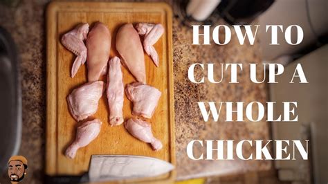 To do this, you don't need any special equipment. HOW TO CUT UP A WHOLE CHICKEN EASILY - YouTube