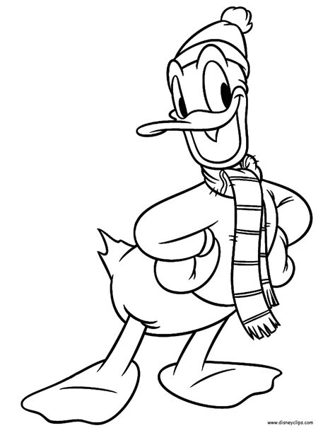 Printable daisy duck coloring pages. Donald and Daisy Duck Coloring Pages | Disney Coloring Book