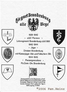 Originally the unit was formed by and operated as an extension of the. Pin on The Brandenburg Regiment