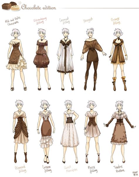 However, if we like to go a bit further with male clothes, i would say there's this slight strength in them. Various female clothes 6 by meago.deviantart.com on ...