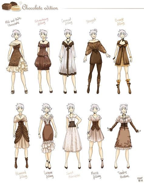 Also, this anime drawing courses are suitable for different stages of learning. Various female clothes 6 by meago.deviantart.com on ...