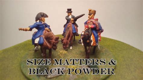 How much does size really matter to women? Size Matters & Black Powder | David's Napoleonics - YouTube