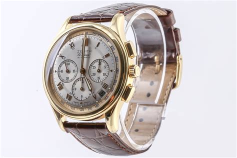 It is the equivalent of concept cars in the automotive. Zenith el primero in 18ct yellow gold