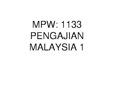 Nov., endemic to upland regions of cameron highlands in the central portion of the. (PPT) PENGAJIAN MALAYSIA | Fazril Saleh - Academia.edu