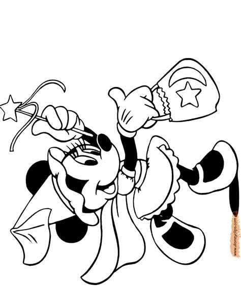 They want to color these characters and happy with coloring pages on papers. Disney Halloween Coloring Pages (4) | Disneyclips.com