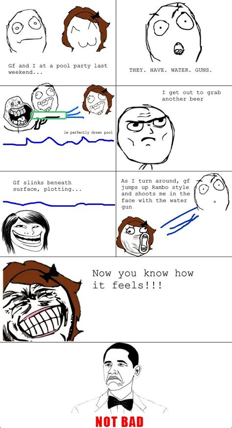 I'd tell a joke about my abusive dad but i only remember the punch line. (0) 0 Gf and I at a pool party last weekend...(o^\ V ...