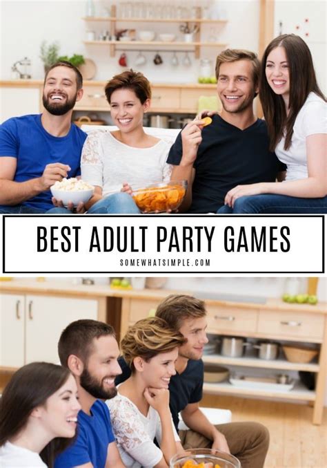 Once you've got the eating out of the way (have we mentioned we love games?), turn your attention to something fun and silly. The 11 BEST Adult Party Games | Dinner party games, Dinner ...