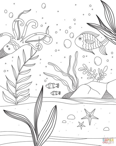 Koralle 14 gratis malvorlage in fische tiere ausmalen. Ausmalbild: Unterwasserwelt | Ausmalbilder Kostenlos Zum ...