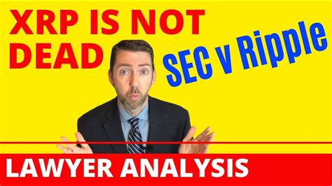 However, the price pump by retail investors and traders has allowed it to pick up again. Xrp Sec Ripple - The Sec S Attack On Crypto In The United ...