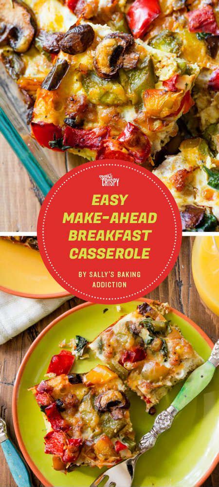 My children are living testimony to eating this way and being healthy. 5 Hearty Breakfast Casseroles to Make Ahead and Eat All Week | Breakfast casserole, Cooking ...
