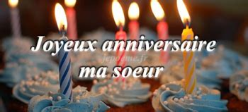 Joyeux Anniversaire Ma Soeur Sms