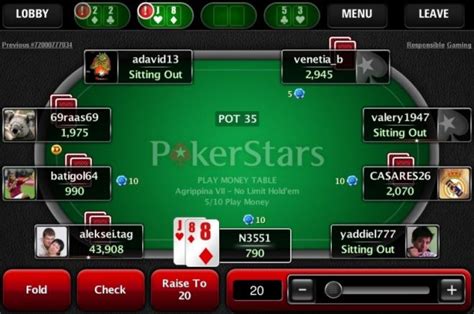 It means you get to stay in the game wherever you are in the house, and also when you are on the move! PokerStars Launches Mobile App in United Kingdom | PokerNews