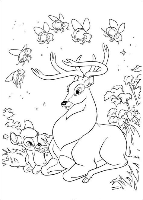 Print the page out or get creative online with mobile or desktop. Bambi 2 coloring page