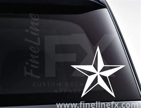 But before we get into actually drawing out the stickers, there's a lot of i hope you guys enjoyed all of my tips and tricks on how to start an online sticker business, thank you so much for joining me today. Nautical Star Vinyl Decal Sticker