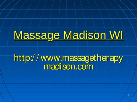 Massage Madison WI by Jay Semjonovs - Issuu