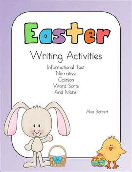 Spread the joy of easter with these easter message ideas, tips and advice from hallmark writers. Easter Writing Activities Common Core Aligned by Alisa ...