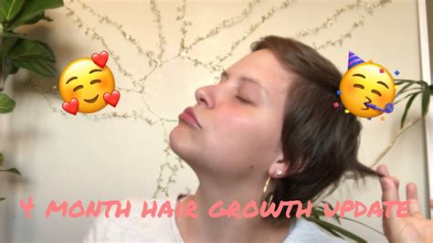 Please post it in a comment within an hour or your post will be removed. 4 MONTH HAIR GROWTH UPDATE - YouTube