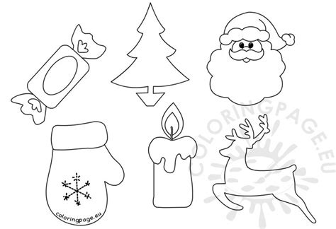 Coloring books were introduced as a method of relieving stress or occupying one's time while in a waiting room or as a traveling activity to help pass the time. Felt Christmas Ornaments ideas - Coloring Page