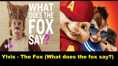 Dancing animated fox teaching students what sound different animals make. Ylvis - The Fox (What Does the Fox Say?) CHIPMUNKS version ...