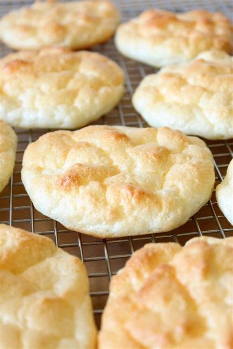 High in protein and low in carbs. Pillowy Light Cloud Bread / Pillowy Light Cloud Bread ...