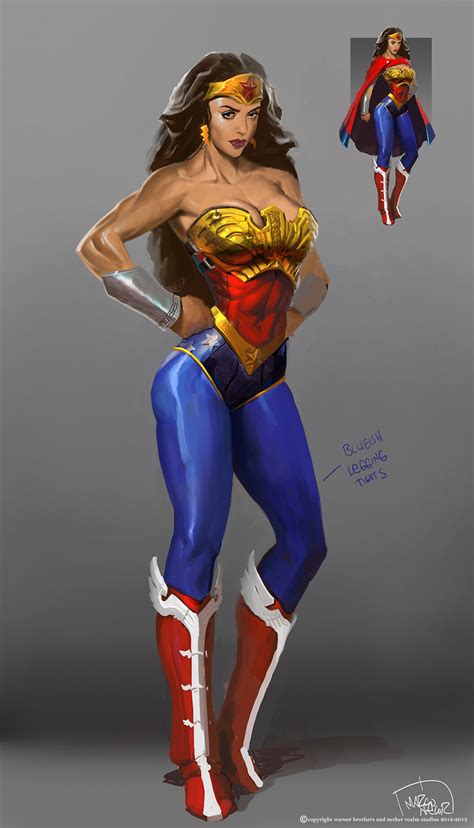 Marston envisioned his creation as a feminist icon. Wonder Woman (DC / Injustice) Art Gallery