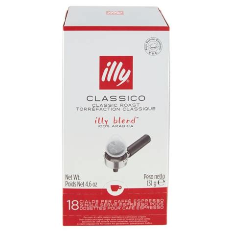 Illy classic espresso ( nespresso )_29 aug 2021. CAFFÈ ILLY CLASSICO PER CAFFÈ ESPRESSO 18 CIALDE - Italy ...