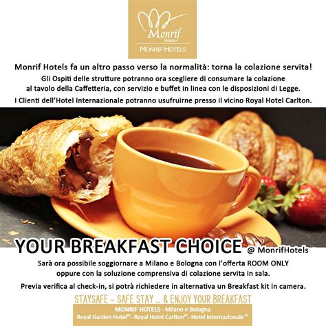 Italia > emilia romagna > provincia di bologna > bologna. Breakfast Choice @ Hotel Internazionale Hotel Bologna ...