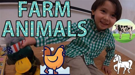 Dog, cow, rabbit, cat, rooster, pig, sheep, horse, goose, donkey, goat, hen, duck, goldfish, pigeon, frog. KIDS ANIMAL PUZZLE/LEARNING FARM ANIMALS - YouTube