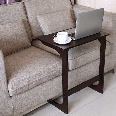 Embrace a classic look with oak tables, while for a contemporary finish check out the glass and marble designs. HOMFA Bamboo Sofa Couch Coffee End Table Laptop Desk Snack ...