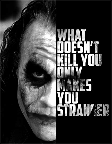 This is a quote by heath ledger. Heath Ledger's Joker Poster | Heath ledger joker quotes ...