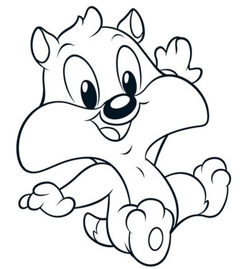 Ba looney tunes coloring pages 5 lenito. Sylvester Coloring Pages at GetDrawings | Free download