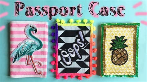 Cara permohonan pembaharuan (renew) passport antarabangsa malaysia secara online. DIY Passport Case || Cara Membuat Dompet Paspor - YouTube