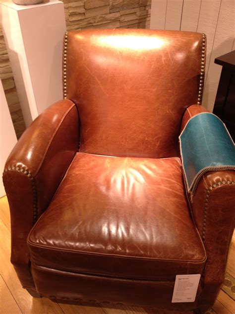 Trevor leather chair reviews crate and barrel leather cavett leather wood frame chair leather chair furniture modern Leather Club Chair, Crate & Barrel. | Leather club chairs ...