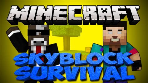 Start minecraft, click multiplayer, then add server. Minecraft: Skyblock Multiplayer Survival w ...