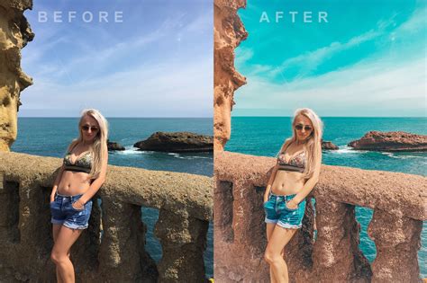 Give a famous orange and blue vibe to your images. Biarritz - Beach Lightroom Preset Mobile Teal Orange, VSCO ...